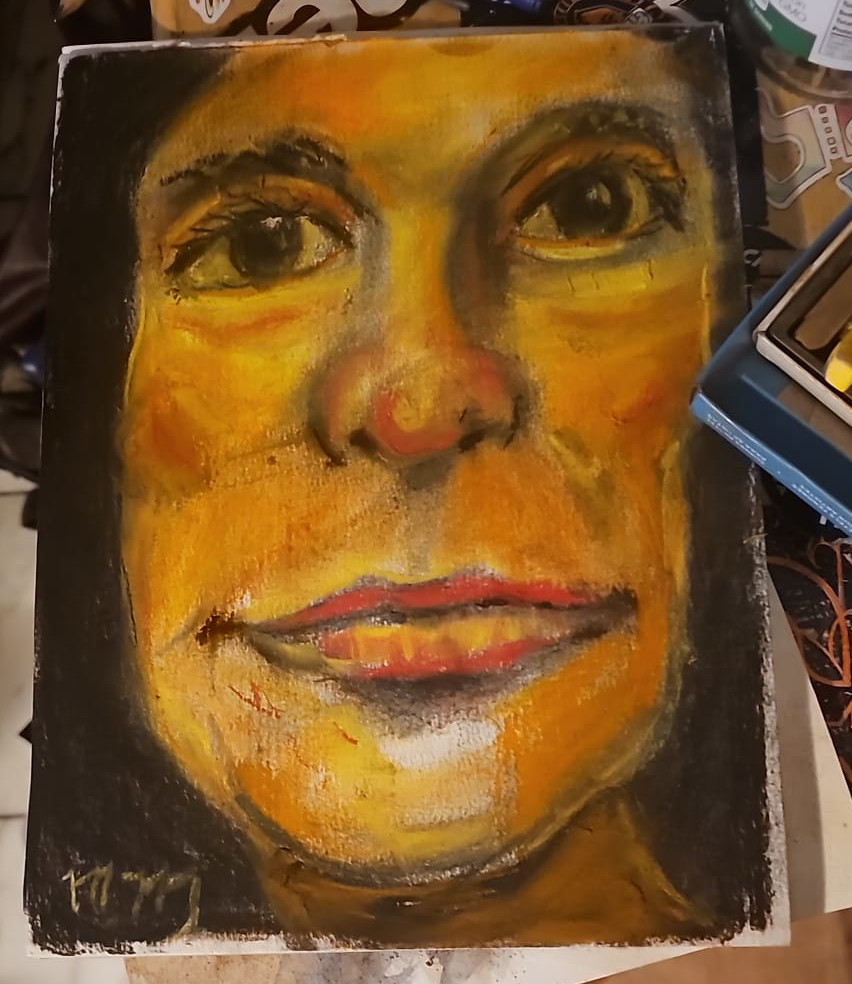 A sketch of a character